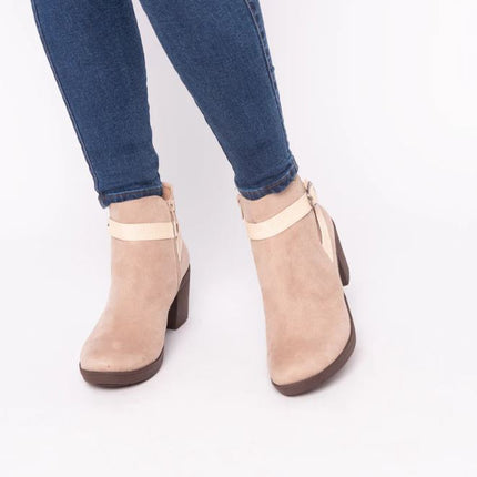 Botines Mujer Wavre - Topo
