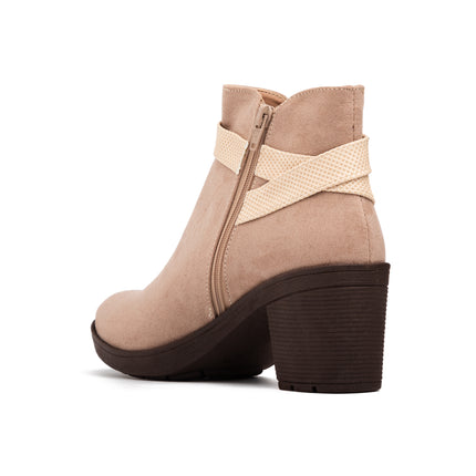 Botines Mujer Wavre - Topo