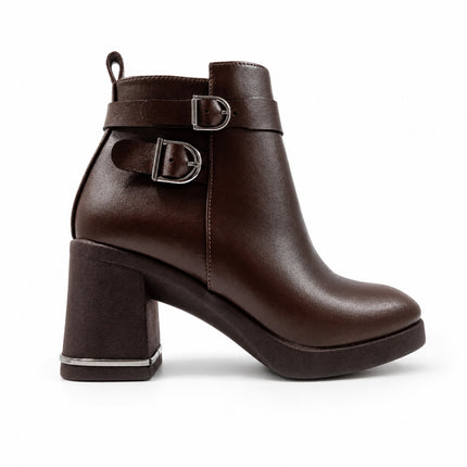 Botines Mujer Yami - Marron