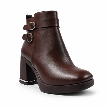 Botines Mujer Yami - Marron