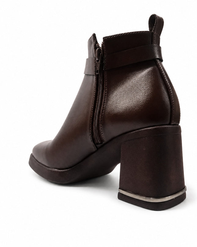 Botines Mujer Yamy - Marron