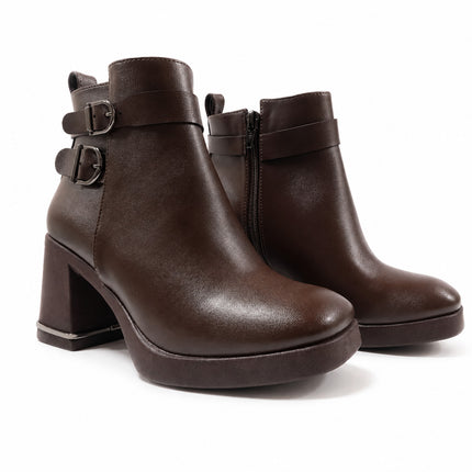 Botines Mujer Yami - Marron