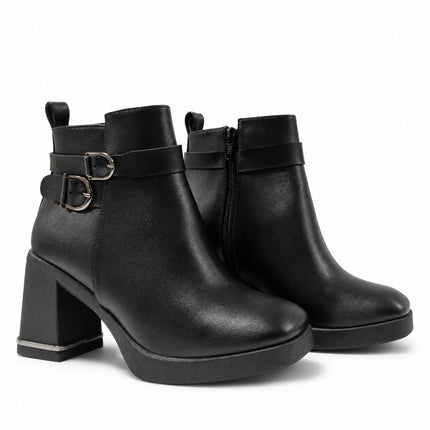 Botines Mujer Yamy - Negro