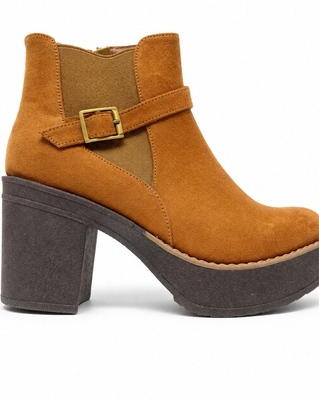 Botas Mujer Bucarest - Camel 2