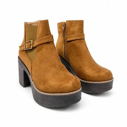 Botas Mujer Bucarest - Camel 2