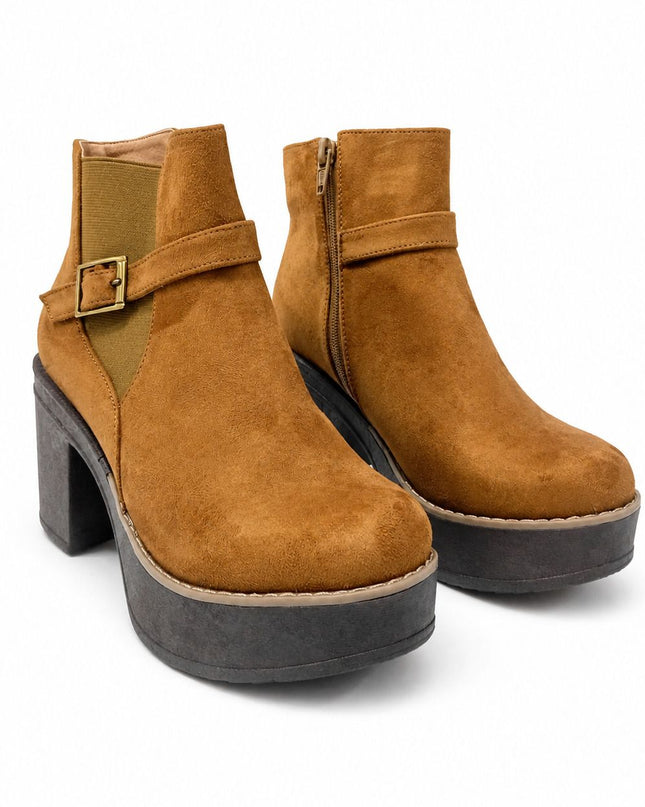 Botas Mujer Bucarest - Camel 2