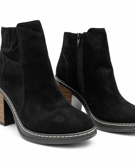 Botines Mujer Fortaleza - Negro