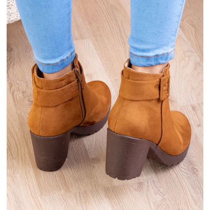 Botines Mujer Kiev - Camel
