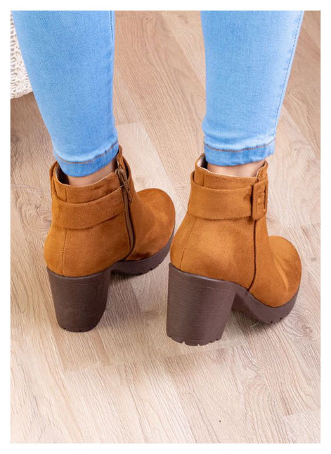Botines Mujer Kiev - Camel