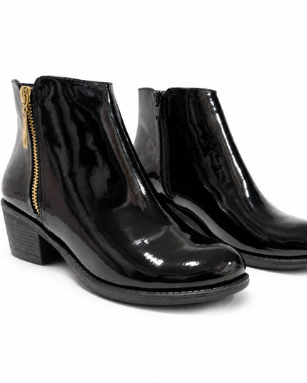 Botines Mujer Kobe - Negro Charol