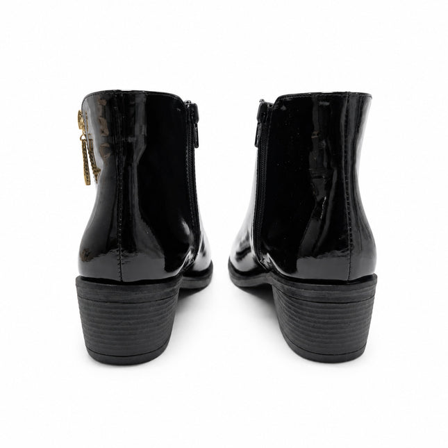 Botines Mujer Kobe - Negro Charol