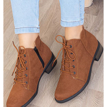 Botines Mujer Niza - Camel