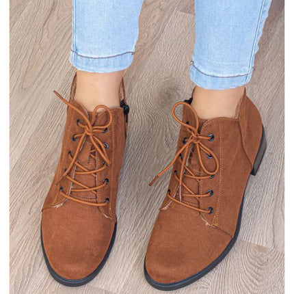 Botines Mujer Niza - Camel