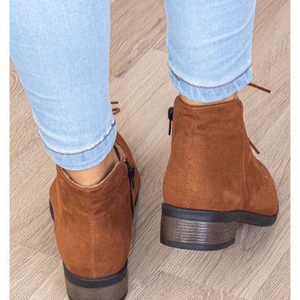 Botines Mujer Niza - Camel