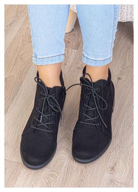 Botines Mujer Niza - Negro