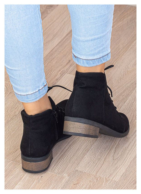 Botines Mujer Niza - Negro