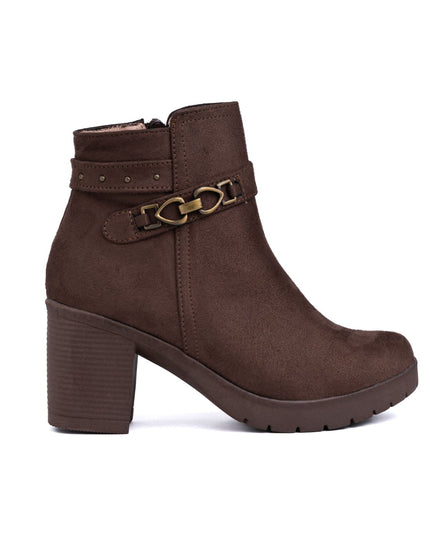 Botines Mujer Quaza - Marron