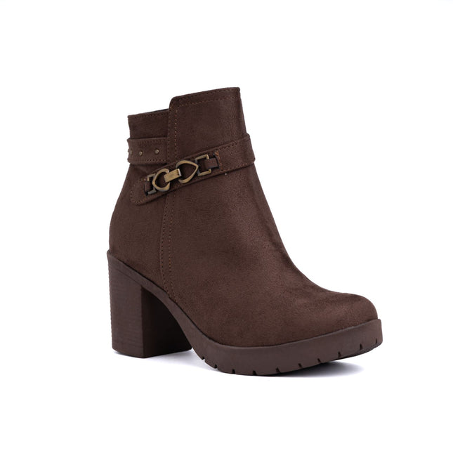 Botines Mujer Quaza - Marron