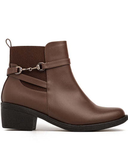 Botines Mujer Razter - Marrón