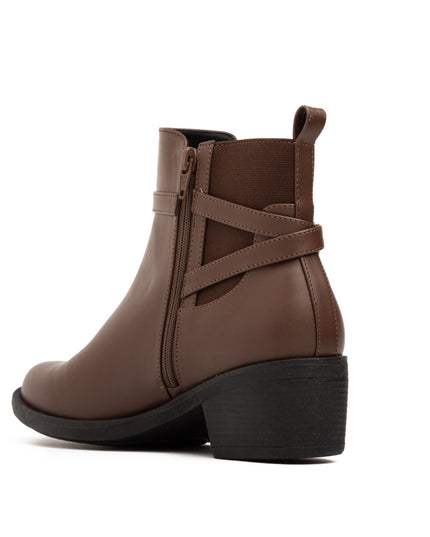 Botines Mujer Razter - Marrón