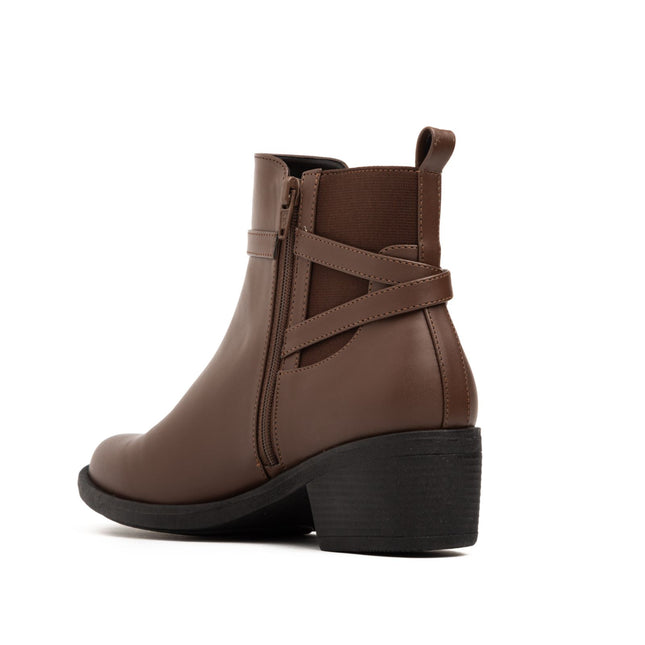 Botines Mujer Razter - Marrón