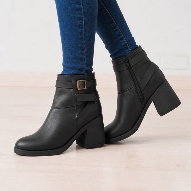 Botines Mujer Aregua - Negro