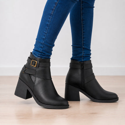 Botines Mujer Aregua - Negro