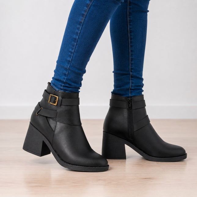 Botines Mujer Aregua - Negro