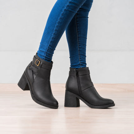Botines Mujer Aregua - Negro