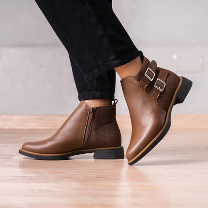 Botines Mujer Chennerth - Marrón