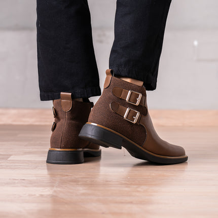 Botines Mujer Chennerth - Marrón