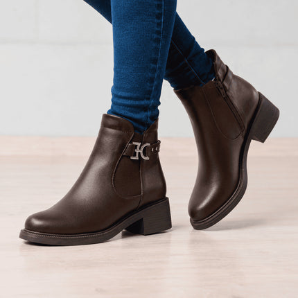 Botines Mujer Deka - Marron