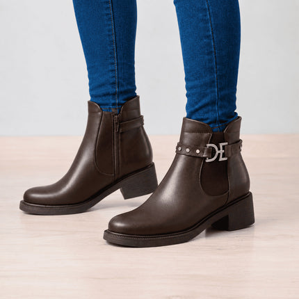 Botines Mujer Deka - Marron