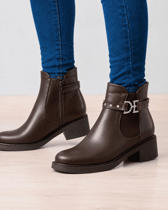 Botines Mujer Deka - Marron