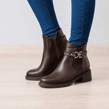 Botines Mujer Deka - Marron