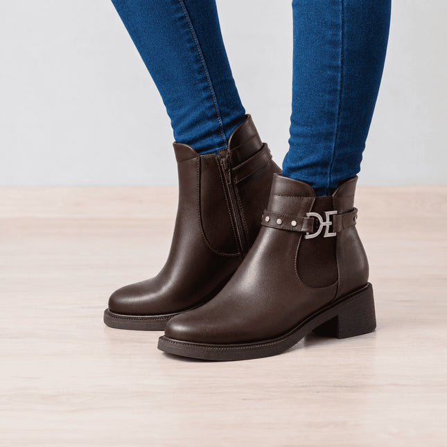 Botines Mujer Deka - Marron