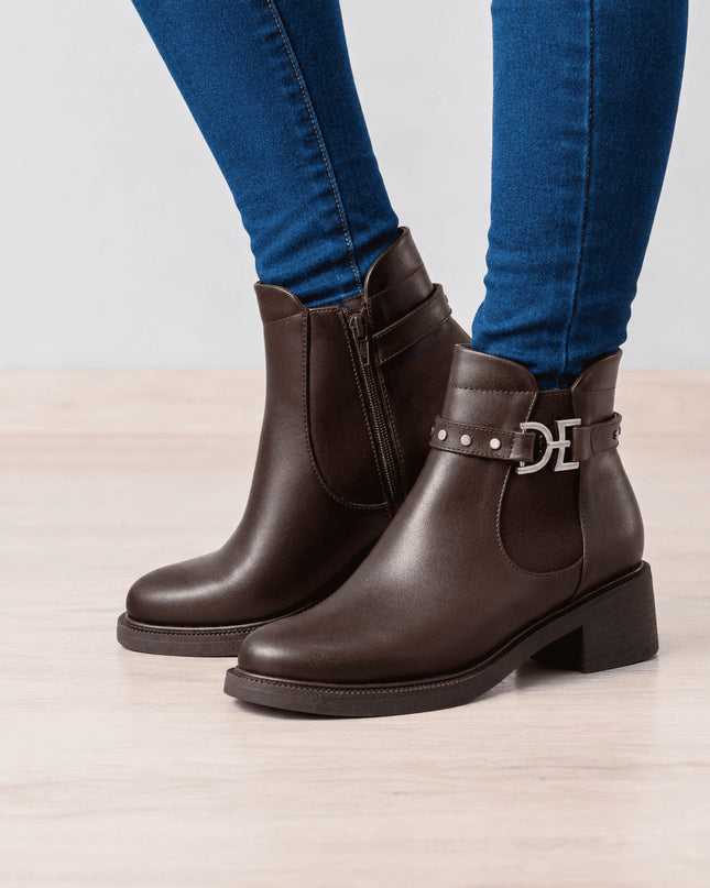 Botines Mujer Deka - Marron