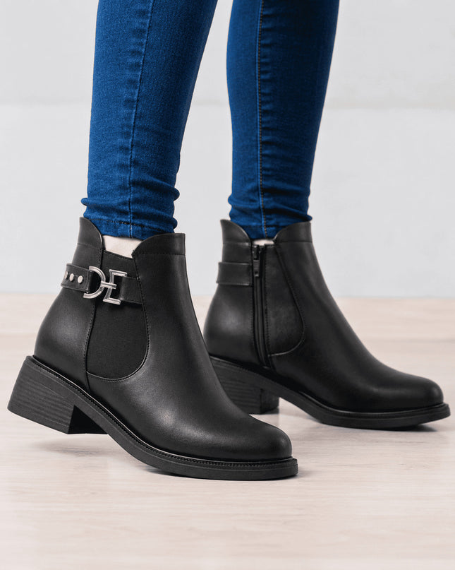 Botines Mujer Deka - Negro