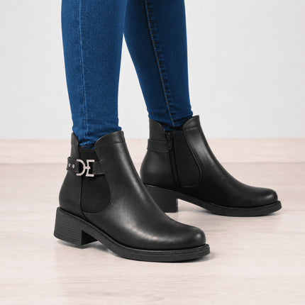Botines Mujer Deka - Negro