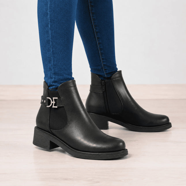 Botines Mujer Deka - Negro