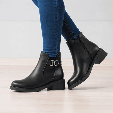 Botines Mujer Deka - Negro