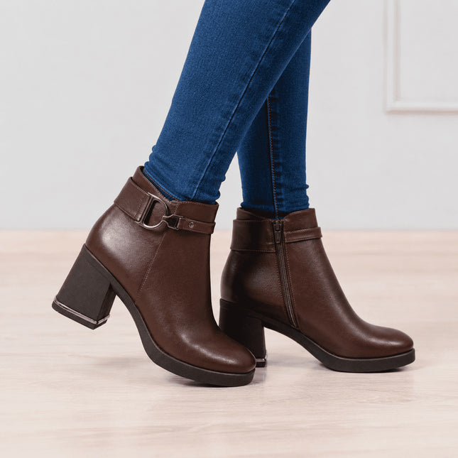Botines Mujer Diono - Marrón