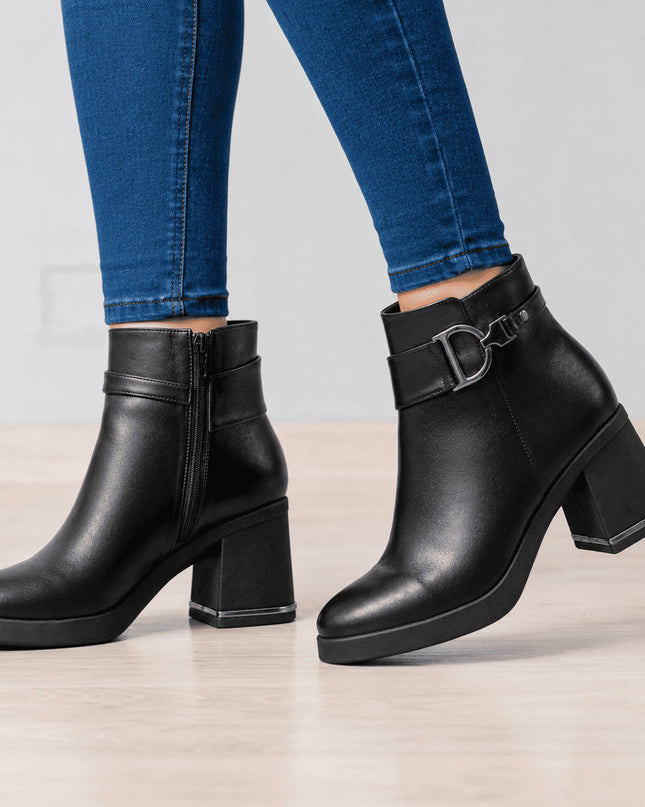 Botines Mujer Diono - Negro