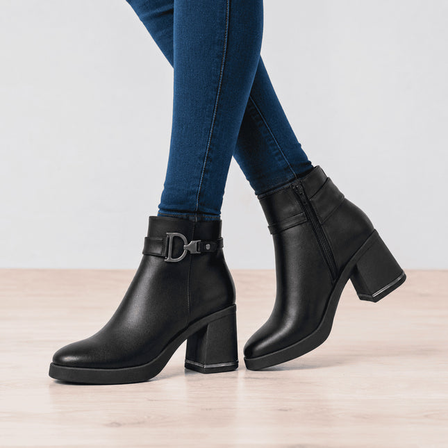 Botines Mujer Diono - Negro