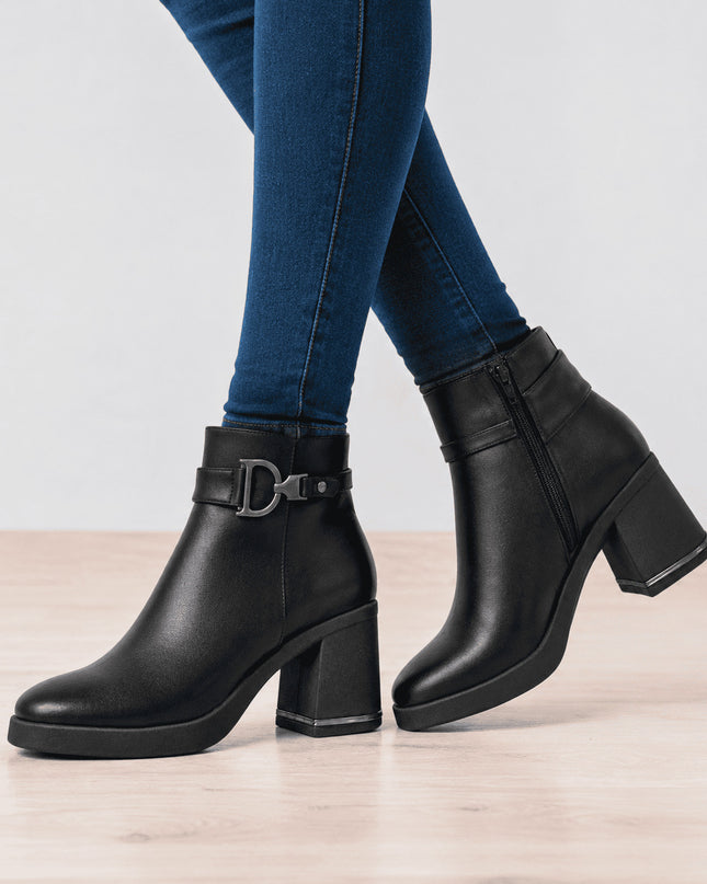 Botines Mujer Diono - Negro