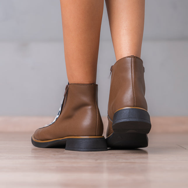 Botines Mujer Fransua -Marron