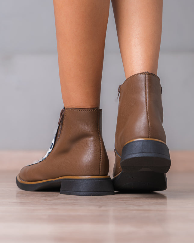 Botines Mujer Fransua -Marron