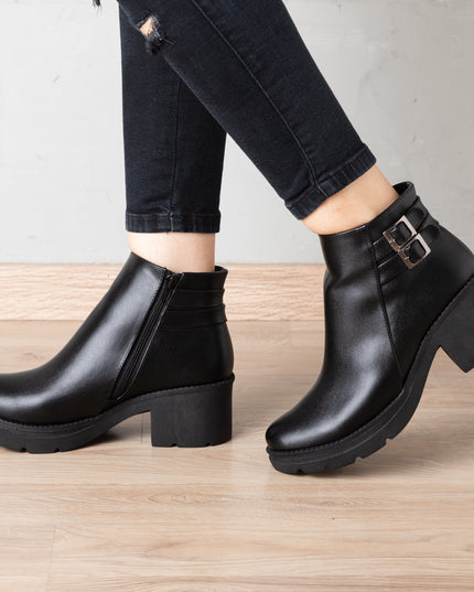 Botin Furry - Negro