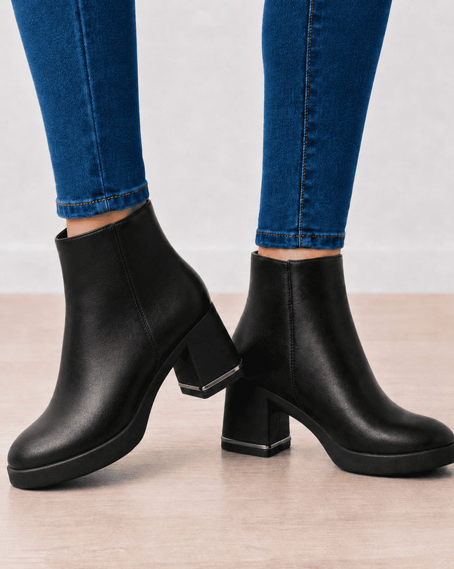 Botines Mujer Khepri - Negro