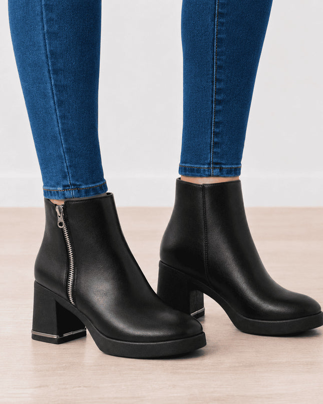 Botines Mujer Khepri - Negro